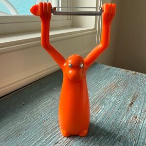 Orange Monkey Peeler by Boston Warehouse